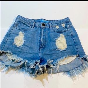 Show me your Mumu Houston high waisted shorts 27